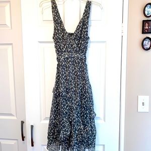 Pyramid Collection Polka Dot Flowy Summer Dress